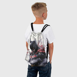 Рюкзак-мешок Бэтмен в тумане, цвет: 3D-принт — фото 2