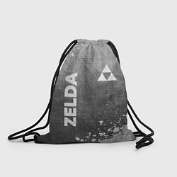 Рюкзак-мешок Zelda - grey gradient вертикально, цвет: 3D-принт