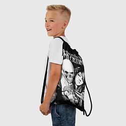 Рюкзак-мешок Bullet for my valentine black, цвет: 3D-принт — фото 2