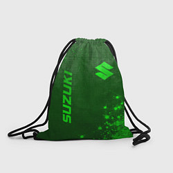 Рюкзак-мешок Suzuki - green gradient вертикально, цвет: 3D-принт
