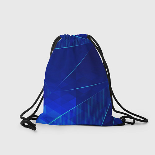 Мешок для обуви PSV blue poly / 3D-принт – фото 2