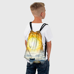 Рюкзак-мешок Шайбы в лесу, цвет: 3D-принт — фото 2