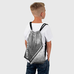 Рюкзак-мешок Chrysler - grey gradient вертикально, цвет: 3D-принт — фото 2