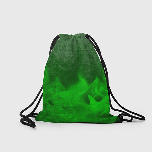 Мешок для обуви FAW - green gradient посередине / 3D-принт – фото 2