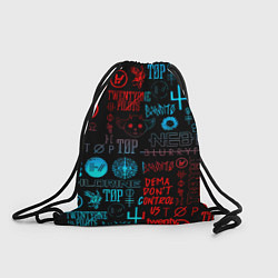 Мешок для обуви Twenty one pilots rock pattern
