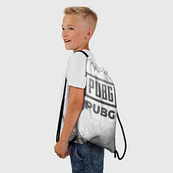 Рюкзак-мешок PUBG - white gradient, цвет: 3D-принт — фото 2