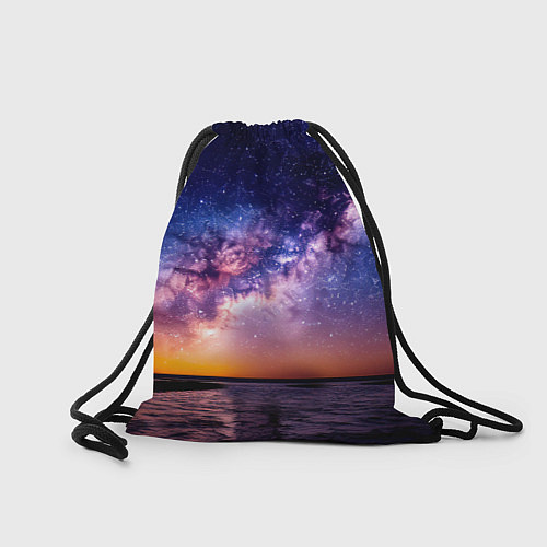 Мешок для обуви Виндсерфер в космосе / 3D-принт – фото 2