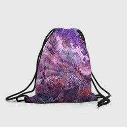 Мешок для обуви Абстракция - purple space stone