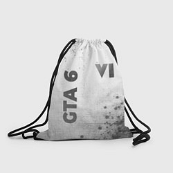 Рюкзак-мешок GTA 6 - white gradient вертикально, цвет: 3D-принт