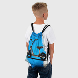 Рюкзак-мешок Самокат с сиденьем, цвет: 3D-принт — фото 2