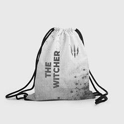 Рюкзак-мешок The Witcher - white gradient вертикально, цвет: 3D-принт