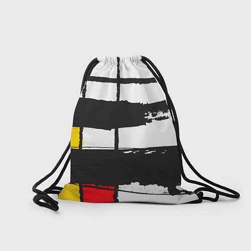 Мешок для обуви В стиле пита мондриана / 3D-принт – фото 2