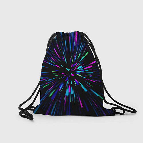 Мешок для обуви Neon rods / 3D-принт – фото 2