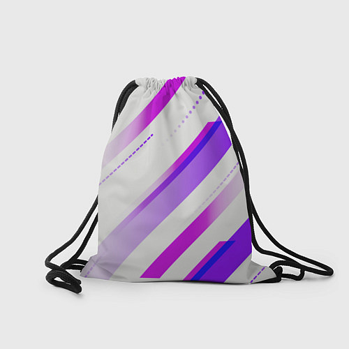 Мешок для обуви Color white pink / 3D-принт – фото 2