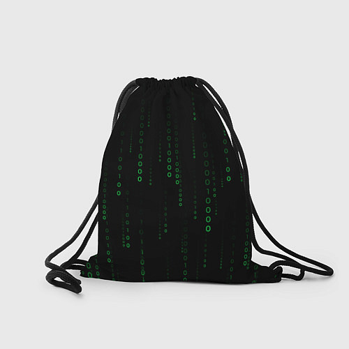 Мешок для обуви Color black green / 3D-принт – фото 2