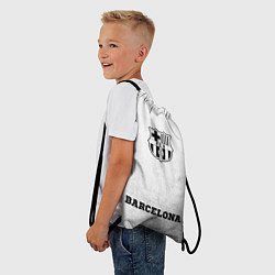 Рюкзак-мешок Barcelona - white gradient по-центру, цвет: 3D-принт — фото 2