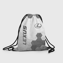 Рюкзак-мешок Lexus - white gradient вертикально, цвет: 3D-принт