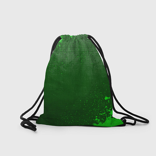 Мешок для обуви Aston Villa - green gradient по-центру / 3D-принт – фото 2