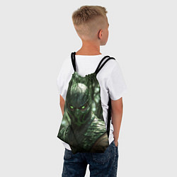 Рюкзак-мешок Рептилия в джунглях, цвет: 3D-принт — фото 2