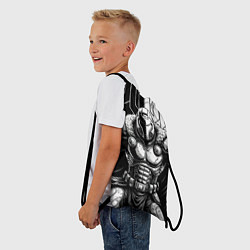 Рюкзак-мешок Doom guy and demons, цвет: 3D-принт — фото 2