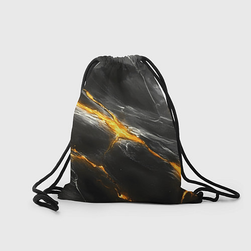 Мешок для обуви Россия черно-желтый фон / 3D-принт – фото 2