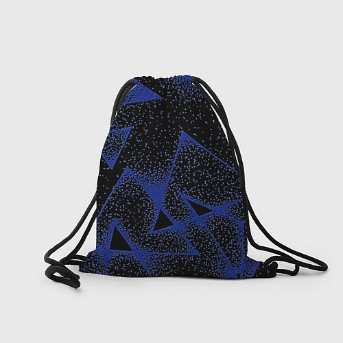 Мешок для обуви Triangles with dots / 3D-принт – фото 2