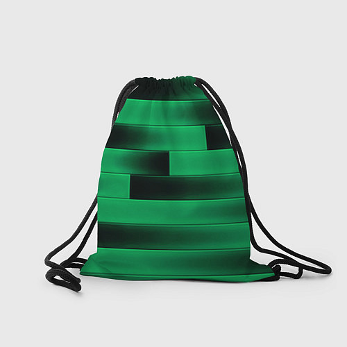 Мешок для обуви Color green square / 3D-принт – фото 2