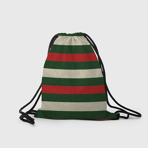 Мешок для обуви Цветные лини текстура ткани / 3D-принт – фото 2