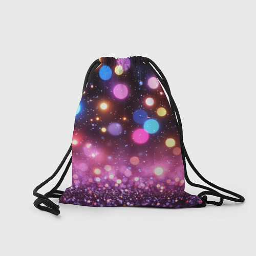 Мешок для обуви Герб России на фоне бокке / 3D-принт – фото 2