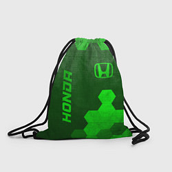 Рюкзак-мешок Honda - green gradient вертикально, цвет: 3D-принт