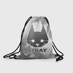 Рюкзак-мешок Stray - white gradient, цвет: 3D-принт