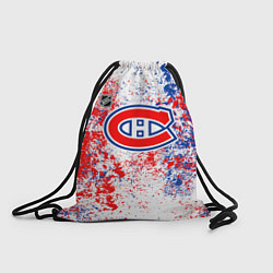 Рюкзак-мешок Montreal Canadiens NHL white, цвет: 3D-принт