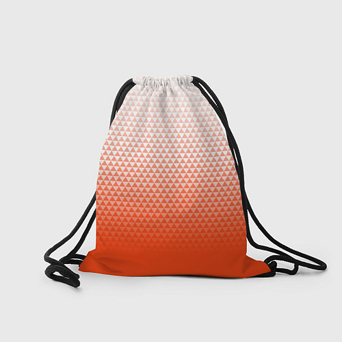 Мешок для обуви Анахайм Дакс - оранжевая геометрия / 3D-принт – фото 2