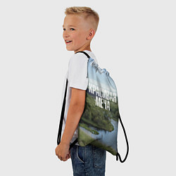 Рюкзак-мешок Красивая Меча, цвет: 3D-принт — фото 2