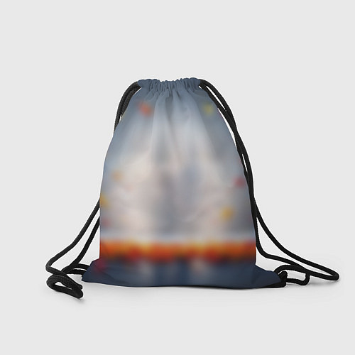 Мешок для обуви Геометрический слон и цветные полигоны / 3D-принт – фото 2