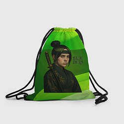 Рюкзак-мешок Билли Айлиш в стиле ниндзи, цвет: 3D-принт