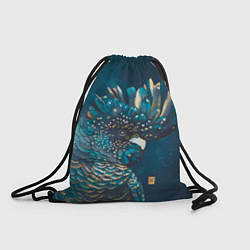 Мешок для обуви Попугай акварельный - big picture