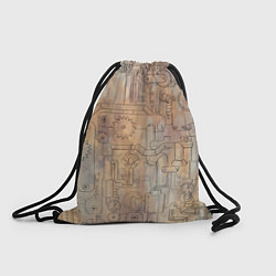 Рюкзак-мешок Стимпанк элементы, цвет: 3D-принт