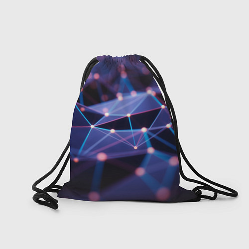 Мешок для обуви Lana Del Rey и неоновая вывеска / 3D-принт – фото 2