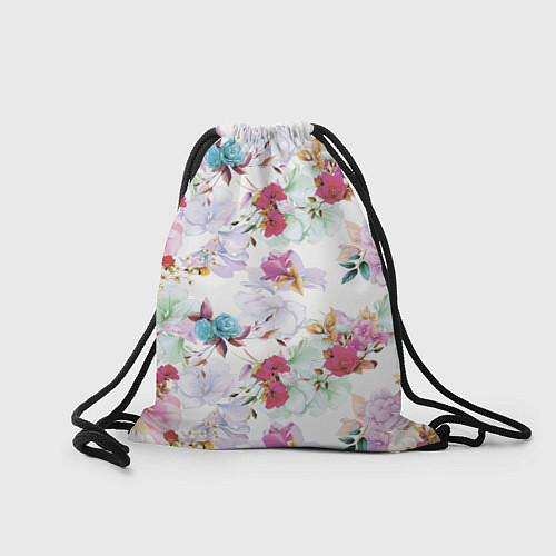 Мешок для обуви Lana Del Rey в полевых цветах / 3D-принт – фото 2