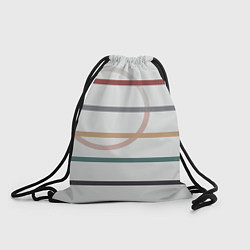 Мешок для обуви Stripes and circle