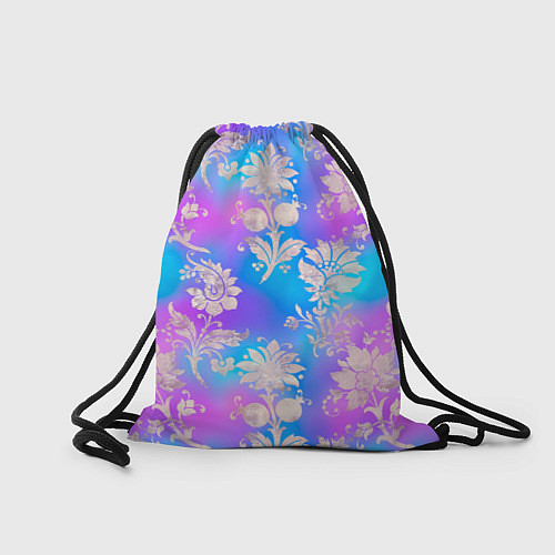 Мешок для обуви Lana Del Rey нарисованная черными линиями / 3D-принт – фото 2