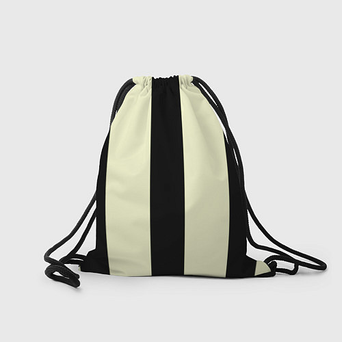 Мешок для обуви Color black beige line / 3D-принт – фото 2