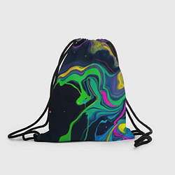 Мешок для обуви Разводы и переливы разноцветной краски