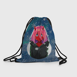 Рюкзак-мешок Anime XX Zero Two Kid, цвет: 3D-принт