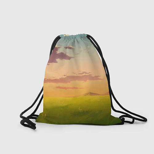 Мешок для обуви Сиратори Айра играет с песиком - Дандадан / 3D-принт – фото 2