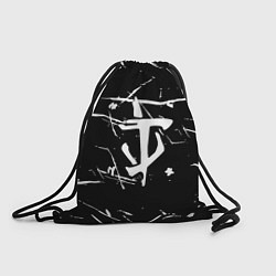 Рюкзак-мешок Doom logo штрихи, цвет: 3D-принт