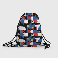 Мешок для обуви Геометрия букв
