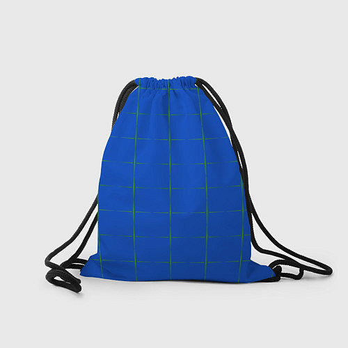 Мешок для обуви Color blue stripes / 3D-принт – фото 2