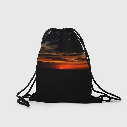 Мешок для обуви Закат на плато / 3D-принт – фото 2